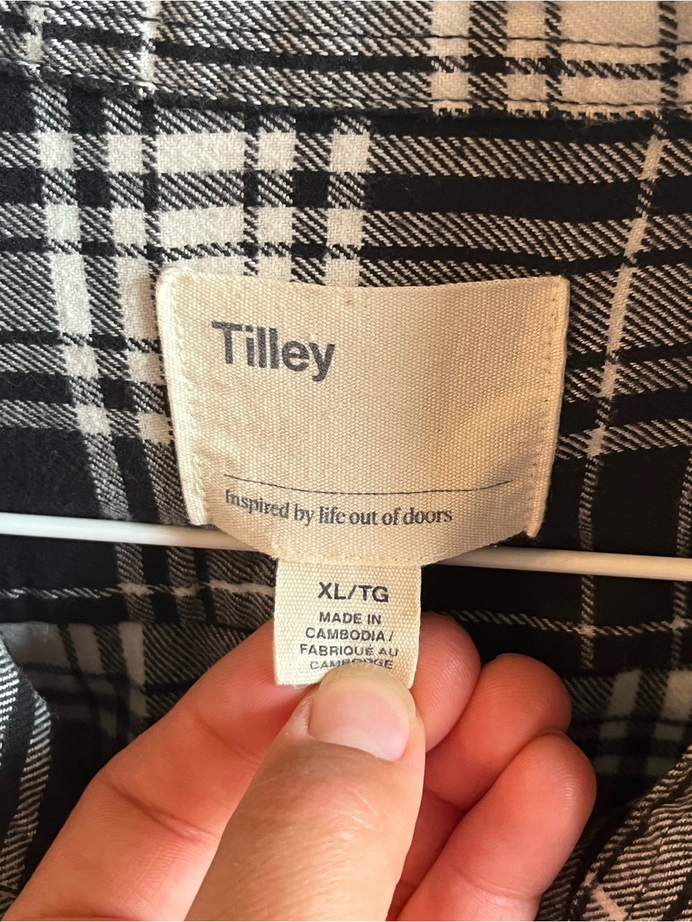 Tilley Flannel Button-Up Shirt - Picture 2 of 5